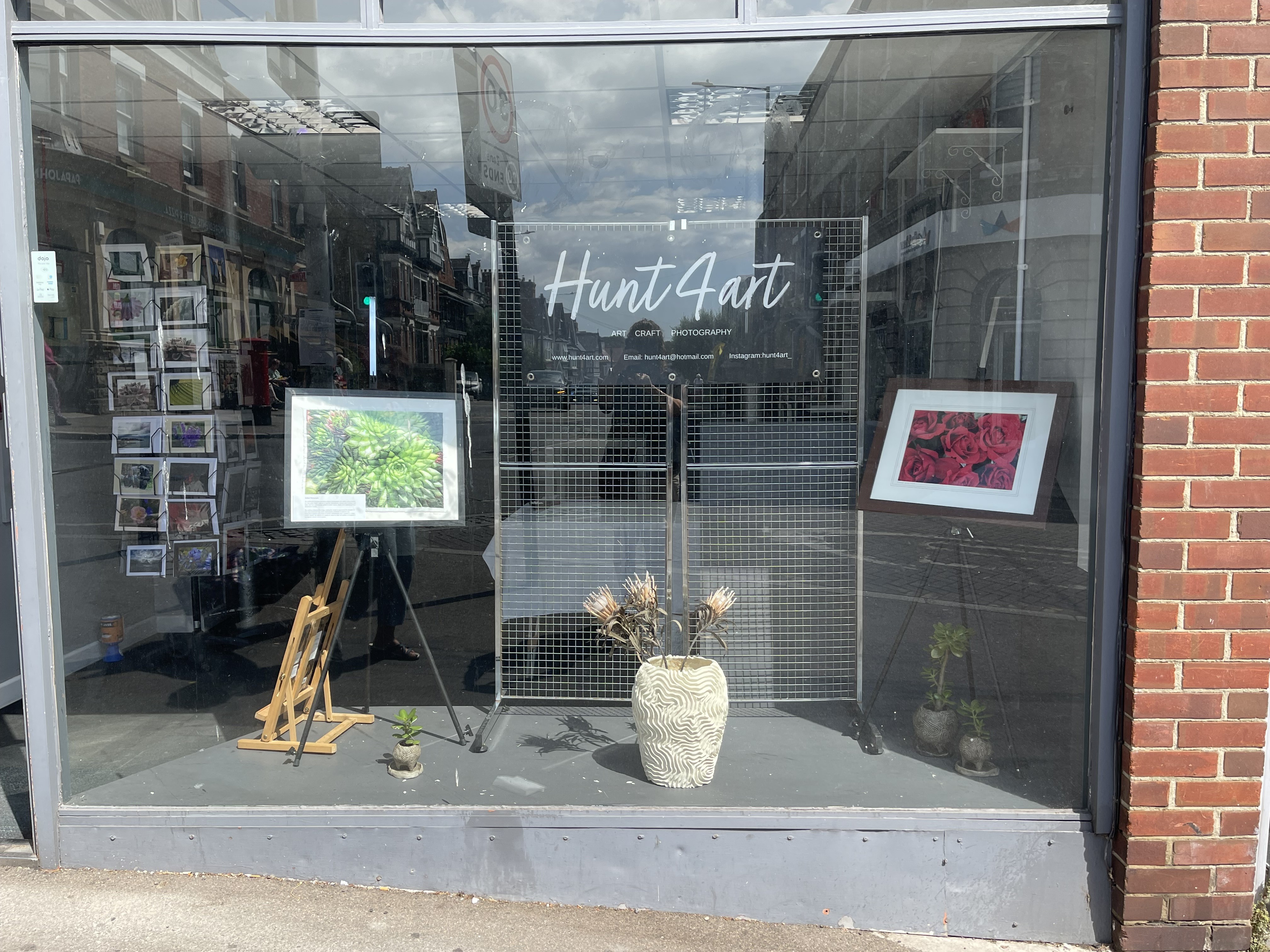 The shop front in Broadstairs high street