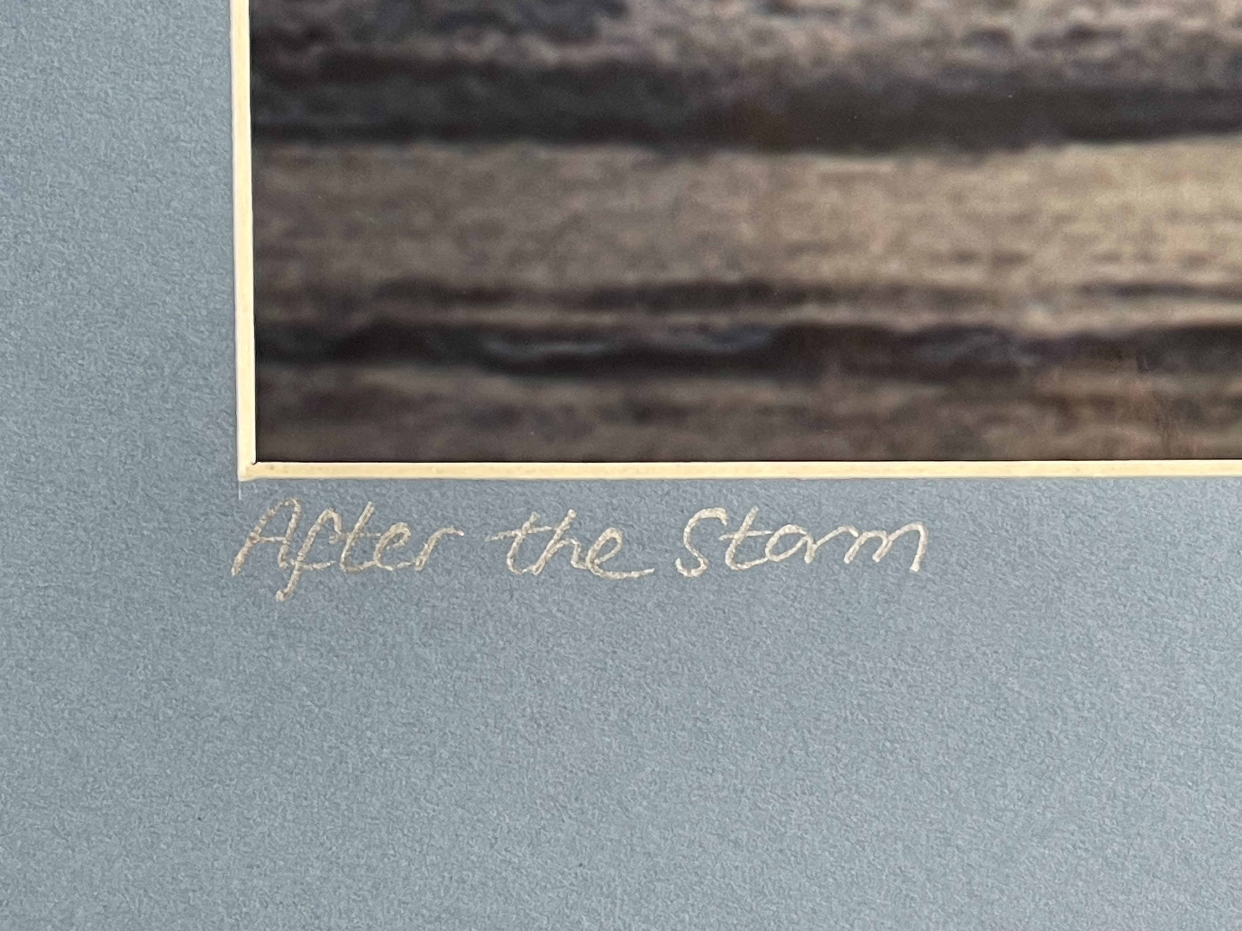 ‘After the Storm’ .  Blue image 2