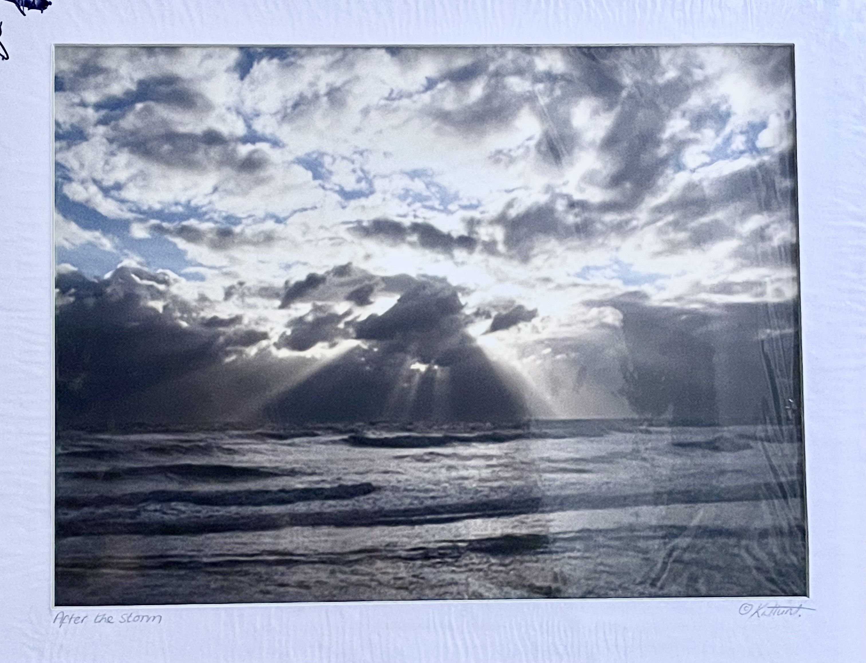 After the Storm. White